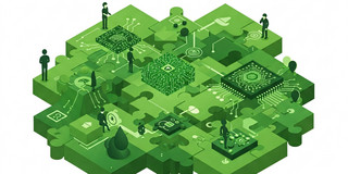Fictitious representation of a platform ecosystem