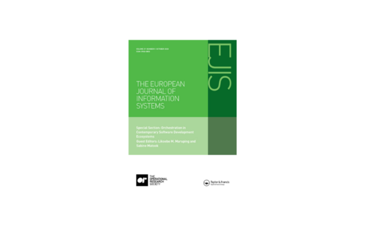 European Journal of Information Systems (Cover)